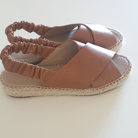 Witchery tan leather espadrilles - Picture 3 of 8